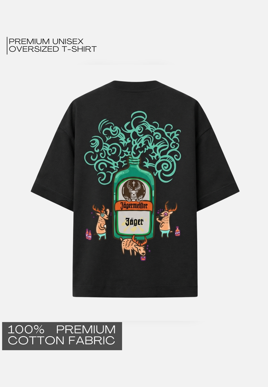 JAGERBOMBS- OVERSIZED T-SHIRT