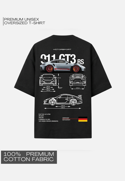 PORCHE 911 RACING MOTORSPORT- OVERSIZED T-SHIRT