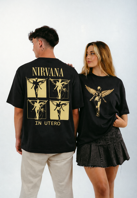 NIRVANA OVERSIZED UNISEX T-SHIRT