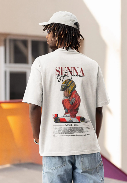 Ayrton Senna F1 Oversized T-Shirt Unisex