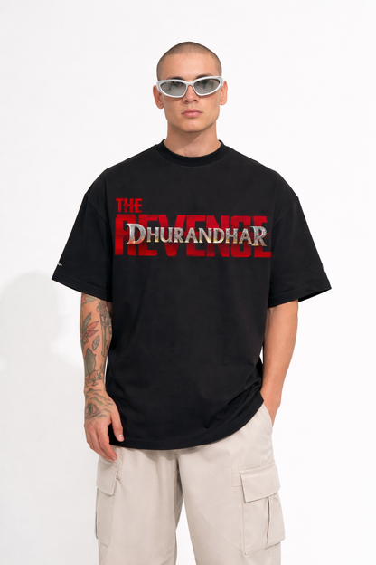 DHURANधर UNISEX OVERSIZED T-SHIRT - White