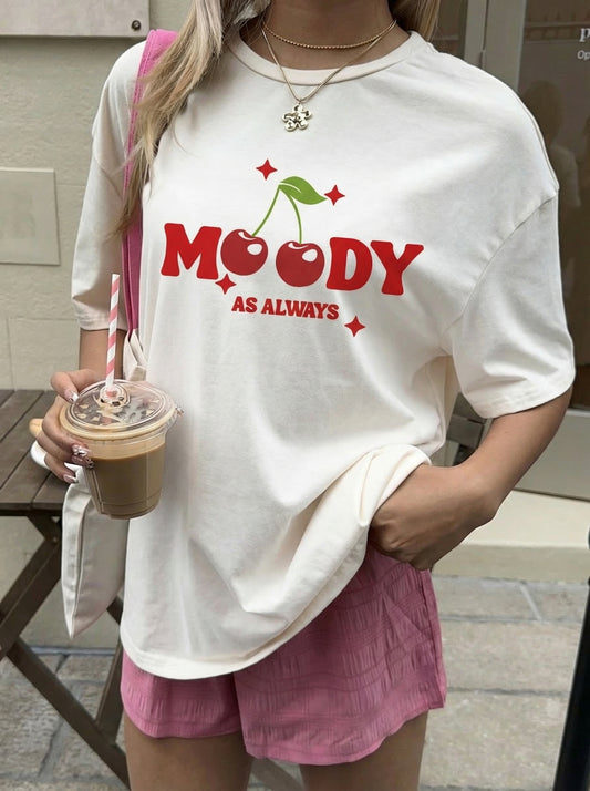 MOODY AS ALWAYS OVERSIZED T-SHIRT