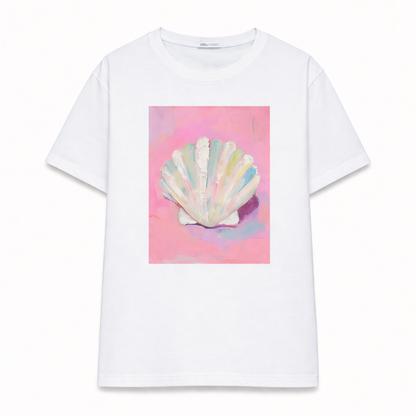 SEA SHELL SEA SHORE OVERSIZED T-SHIRT
