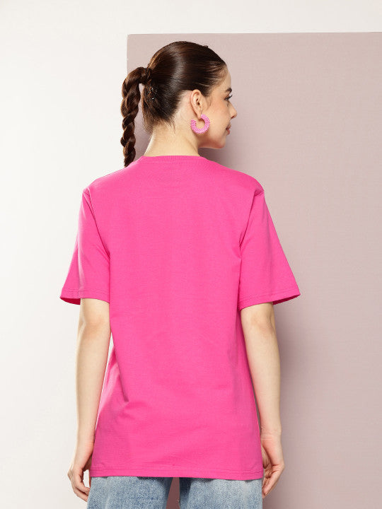 Graphic Printed Relaxed Fit Pure Cotton T-shirt